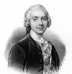 Le poète Jean-Baptiste Gresset (1709-1777), professeur de rhétorique.