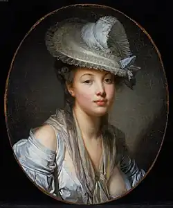 Le Chapeau blanc (1780), musée des Beaux-Arts de Boston.