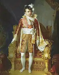 Portrait de l'empereur Napoléon (1810), Vienne, Kunsthistorisches Museum.