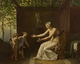 L'Innocence et la Fidélité ramenant l'Amour (vers 1810), Grasse, Villa Fragonard.