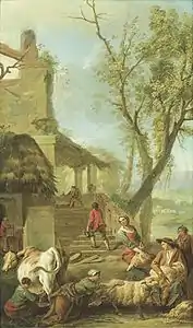 Les Saisons - L'Été (1749), château de Fontainebleau.
