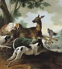 La Chasse au chevreuil (1725), musée des beaux-arts de Rouen.