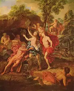 Apollon et Daphnée (1720-1737), musée des beaux-arts de Budapest.