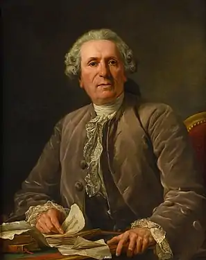 Portrait présumé de Charles François Panard (1689 - 1765), XVIIIe siècle, collection privée, Paris