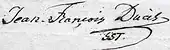 signature de Jean-François Ducis