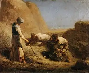 Les Botteleurs de foinJean-François Millet, 1850-1851musée du Louvre, Paris