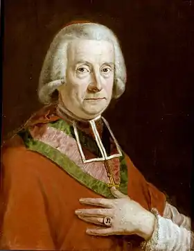 Le cardinal-archevêque de Frankenbergh.