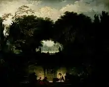 Jean-Honoré Fragonard, Les Jardins de la Villa d'Este à Tivoli