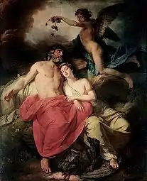 Jupiter endormi sur le mont Ida (1785), Beaux-Arts de Paris.