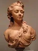 Portrait en buste d'une jeune femme (vers 1770), San Francisco, Legion of Honor.