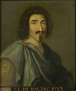 Tableau. Jean-Louis Guez de Balzac