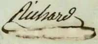 Signature de Jean-Louis Richard