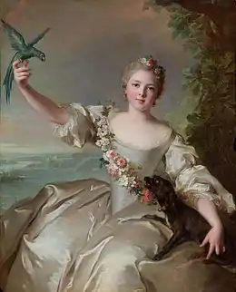 Mathilde de Canisy, marquise d'Antin (1738)Paris, Musée Jacquemart-André