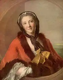La comtesse Tessin (en 1741)Paris, Musée du Louvre