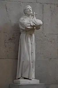 Saint François d’Assise (1892), Lyon, primatiale Saint-Jean.