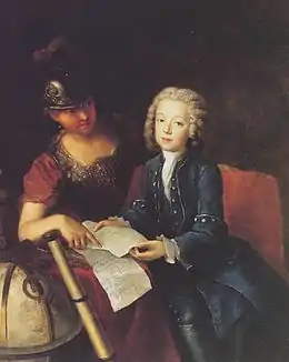 Portrait de Jean-Philippe Baratier, par Antoine Pesne.