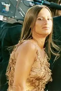 Nathalie Marquay au Festival de Cannes 2002.
