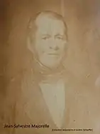 Portrait photo ancien du père d’Auguste Majorelle, Jean-Sylvestre Majorelle.