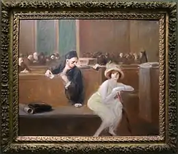 Scène de tribunal (1907), Paris, musée d'Orsay.