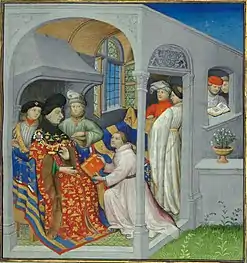 Jean sans Peur, duc de Bourgogne. Paris, BnF, vers 1410-1412.