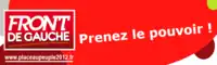 Logo reconstitué de la campagne présidentielle de Jean-Luc Mélenchon en 2012.