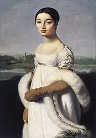 Ingres, Mademoiselle Rivière, 1805, musée du Louvre