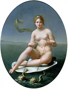 Jean-Baptiste Regnault, Le triomphe d’Amphitrite, vers 1800