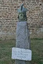 Tête du monument de la Victoire Verdun