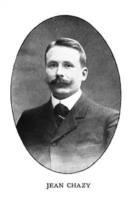Jean Chazy, professeur de mécanique de 1911 à 1925, connu pour la résolution du problème des trois corps en 1919