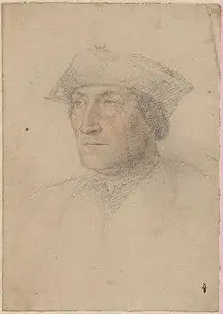portrait présumé de Louis de Brézé par Jean Clouet - Musée de Chantilly.