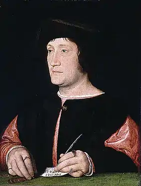 Jean Clouet, Portrait d'un banquier (1522)
