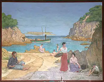 La Calanque (1900), muséum d'histoire naturelle de Marseille.