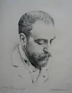 Portrait de Charles Ephrussi (1905), pointe-sèche.
