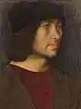 Portait d'homme, 1493. musée du Louvre, Inv. RF 1993-8.