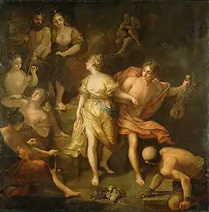 Orphée et Eurydice (Jean Raoux, 1709).