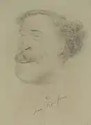 Caricature de Nadar.