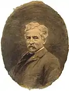 portrait par Eugène Broerman.