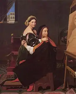 Raphaël et la FornarinaIngres