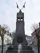 Monument à la mémoire de Jean de Luxembourg.