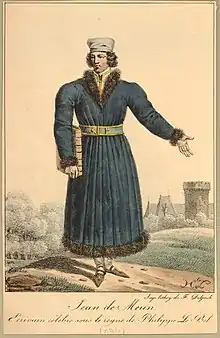 Description de l'image Jean de Meun, Ecrivain celebre sous le regne de Philippe Le Bel (1305) (BM 1871,1209.1838).jpg.