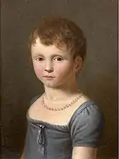 Jeune fille en buste, 1814, localisation inconnue.