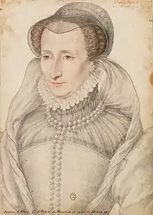 Jeanne d'Albret, mère d'Henri.