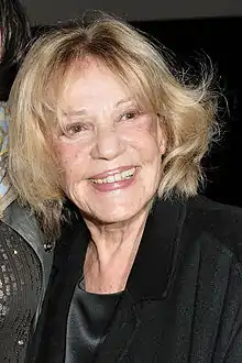 Photographie de Jeanne Moreau en 2009.