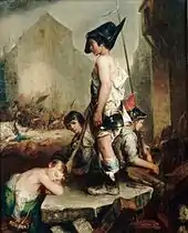 Les Petits Patriotes, 1831, huile sur toile, musée des Beaux-Arts de Caen.