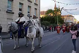 En 2022 lors des Fêtes johanniques.