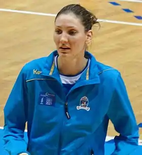 Jelena Živković en 2015.