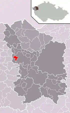 Localisation de Jenišov