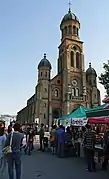 Église catholique Jeondong à Jeonju, province de Jeolla du Nord.