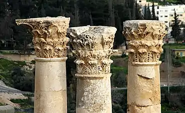 Colonnes du temple de Zeus.