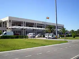 LE terminal de l'aéroport.